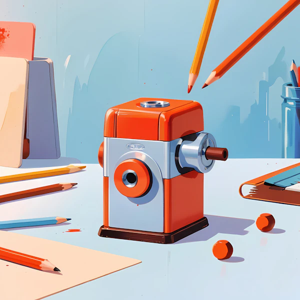 Retro Pencil Sharpener