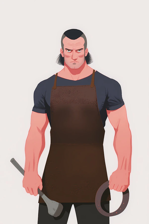 Blacksmith Character Art