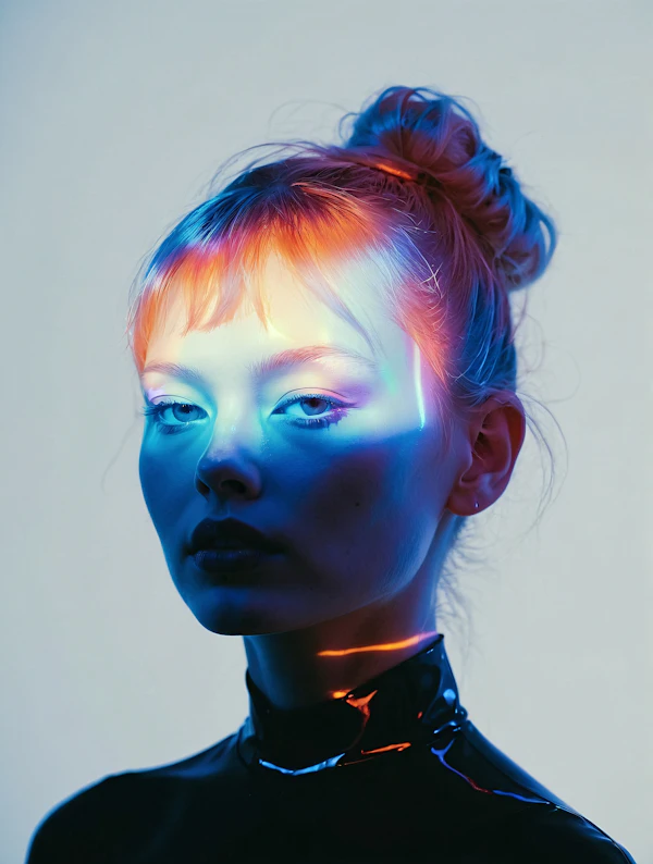 Neon Portrait Vibes
