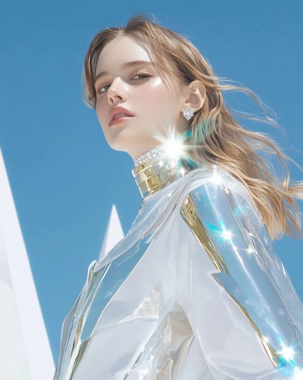 Futuristic Fashion Portrait