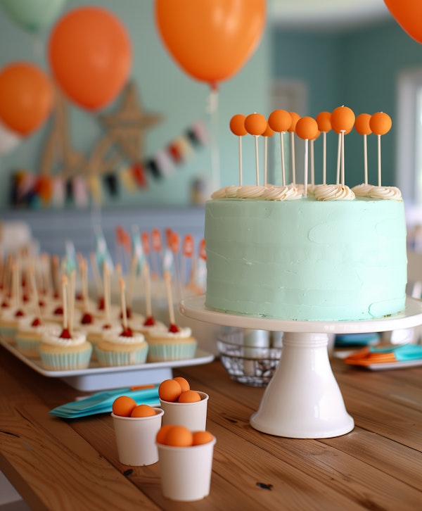 Festive Party Dessert Table