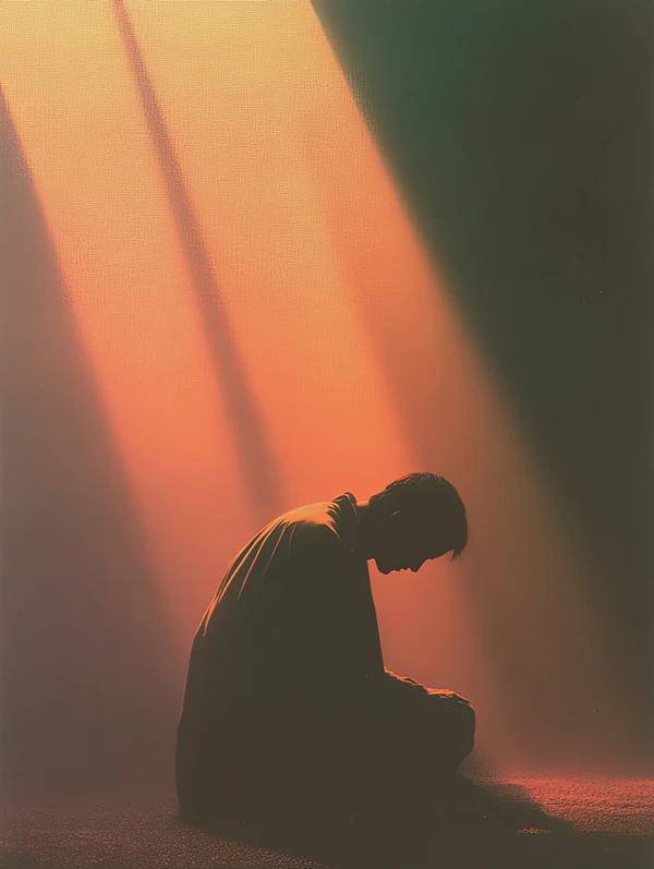 Silhouette in Golden Light