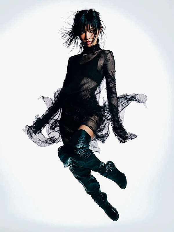 Dynamic Fashion Pose