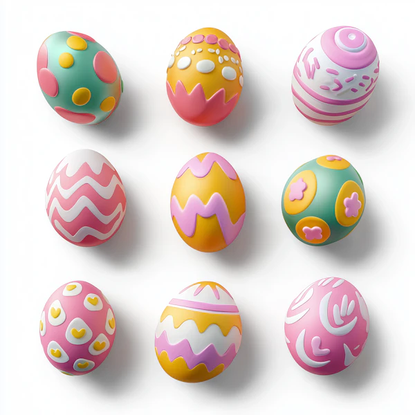 Colorful Easter Eggs