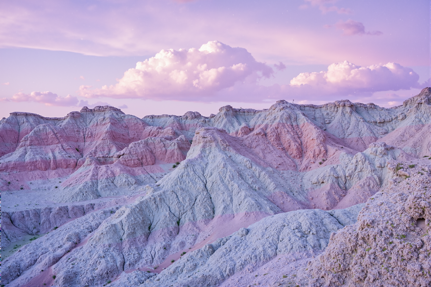 Pastel Hills Landscape