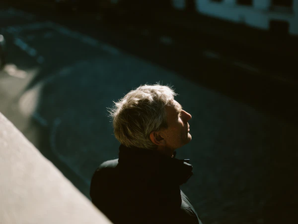 Man in Urban Profile