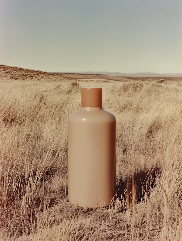 Minimalist Bottle Outdoors