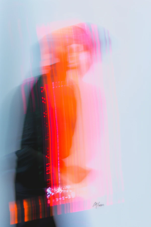 Abstract Light Portrait