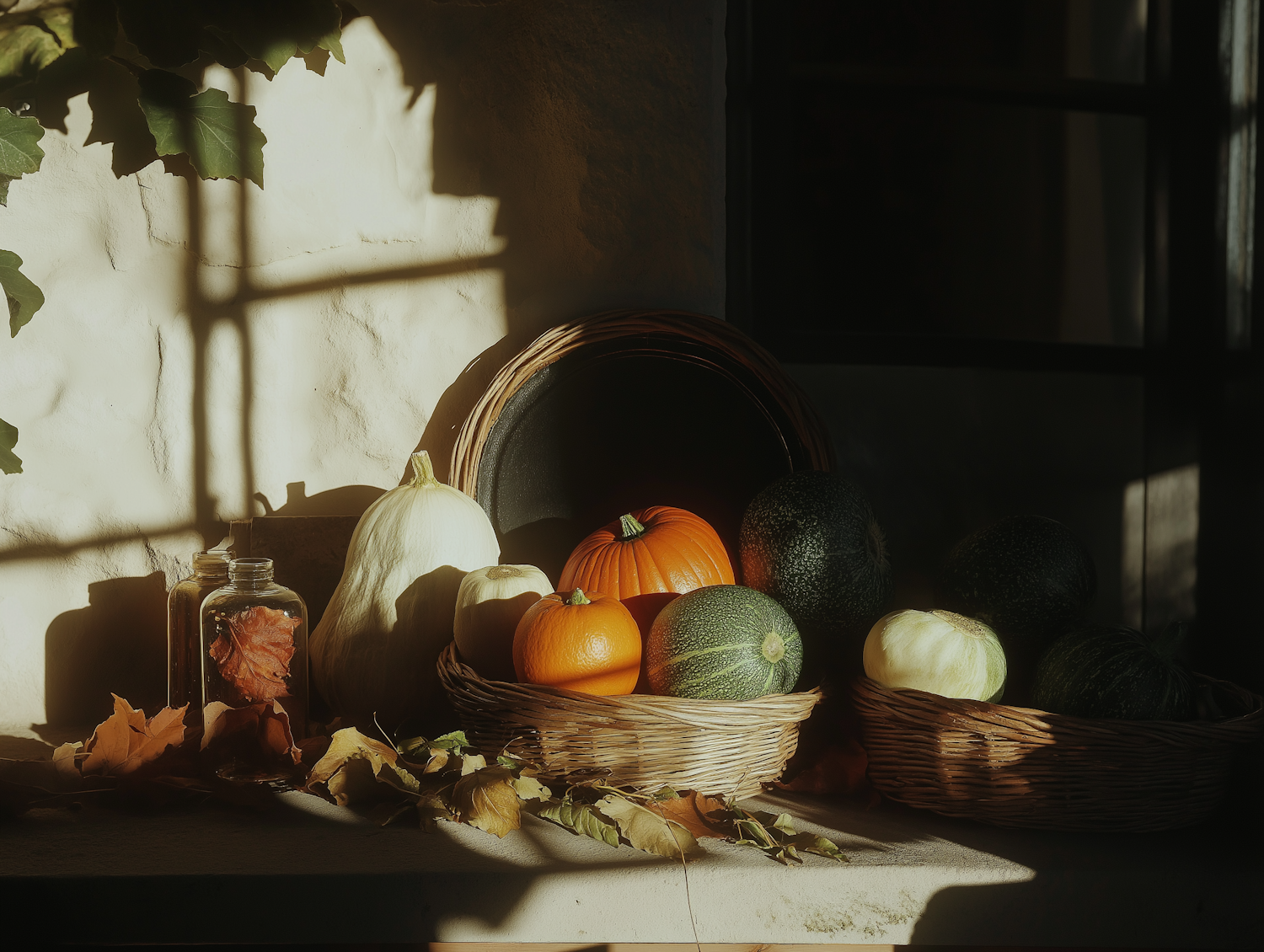 Rustic Autumn Still Life