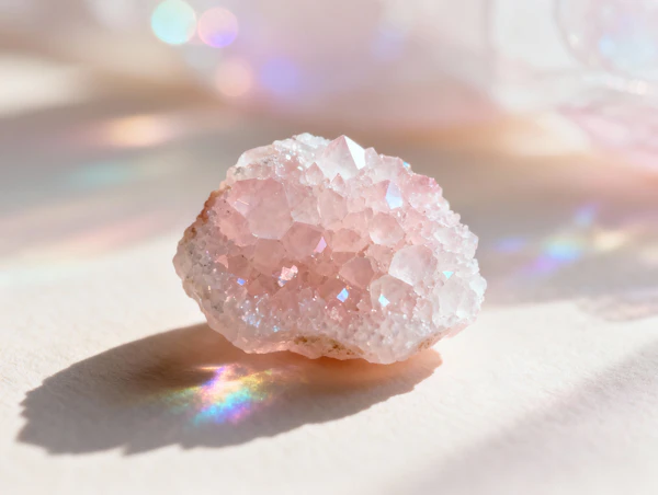 Pink Crystal Geode