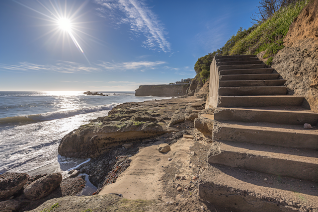 Serene Seaside Landscape