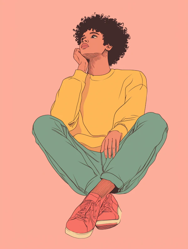 Thoughtful Pose