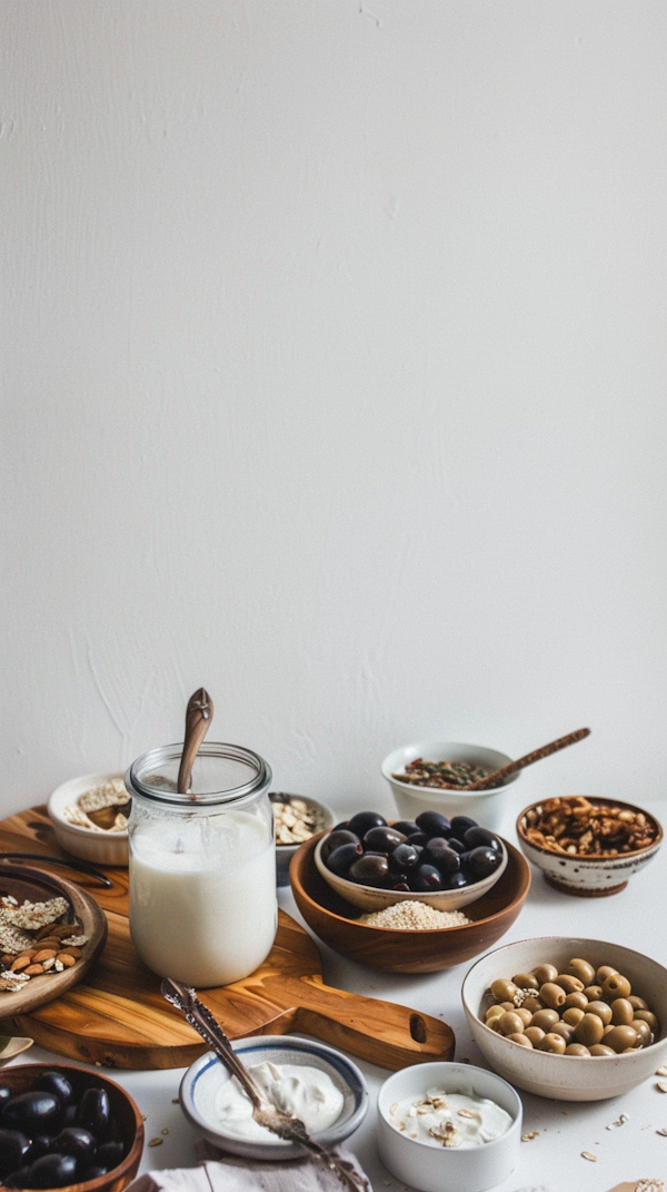 Serene Healthy Food Arrangement