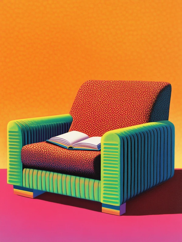 Vibrant Modern Armchair