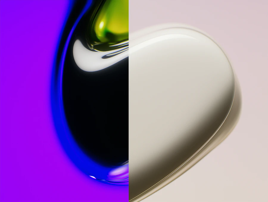 Abstract Color Contrast