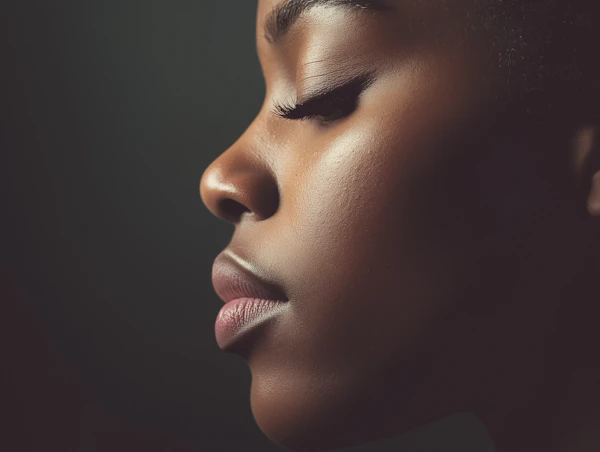 Serene Profile Portrait