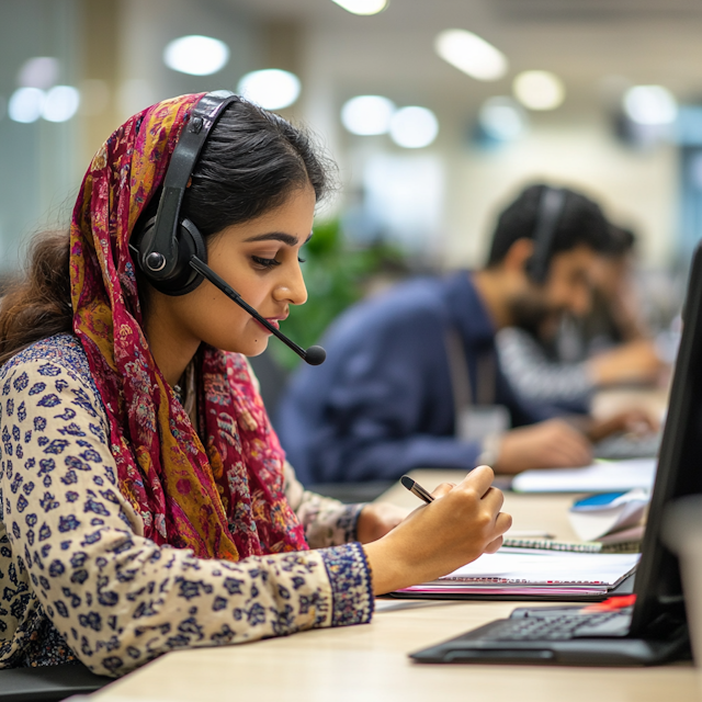 Culturally Diverse Customer Support Professional