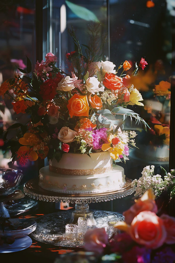 Floral Celebration Cake