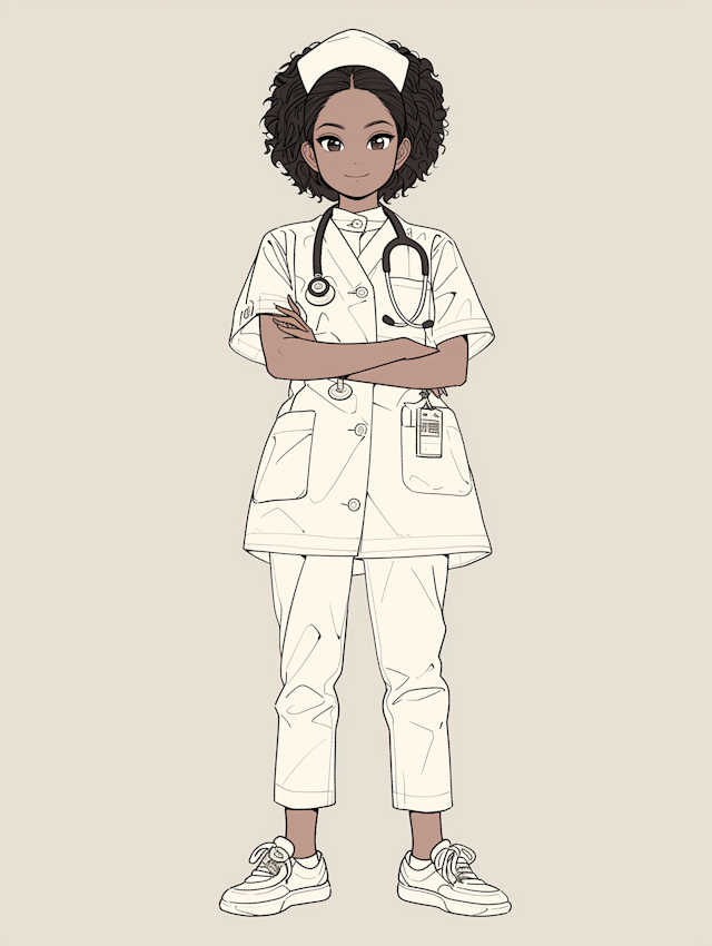 Confident Nurse Portrait