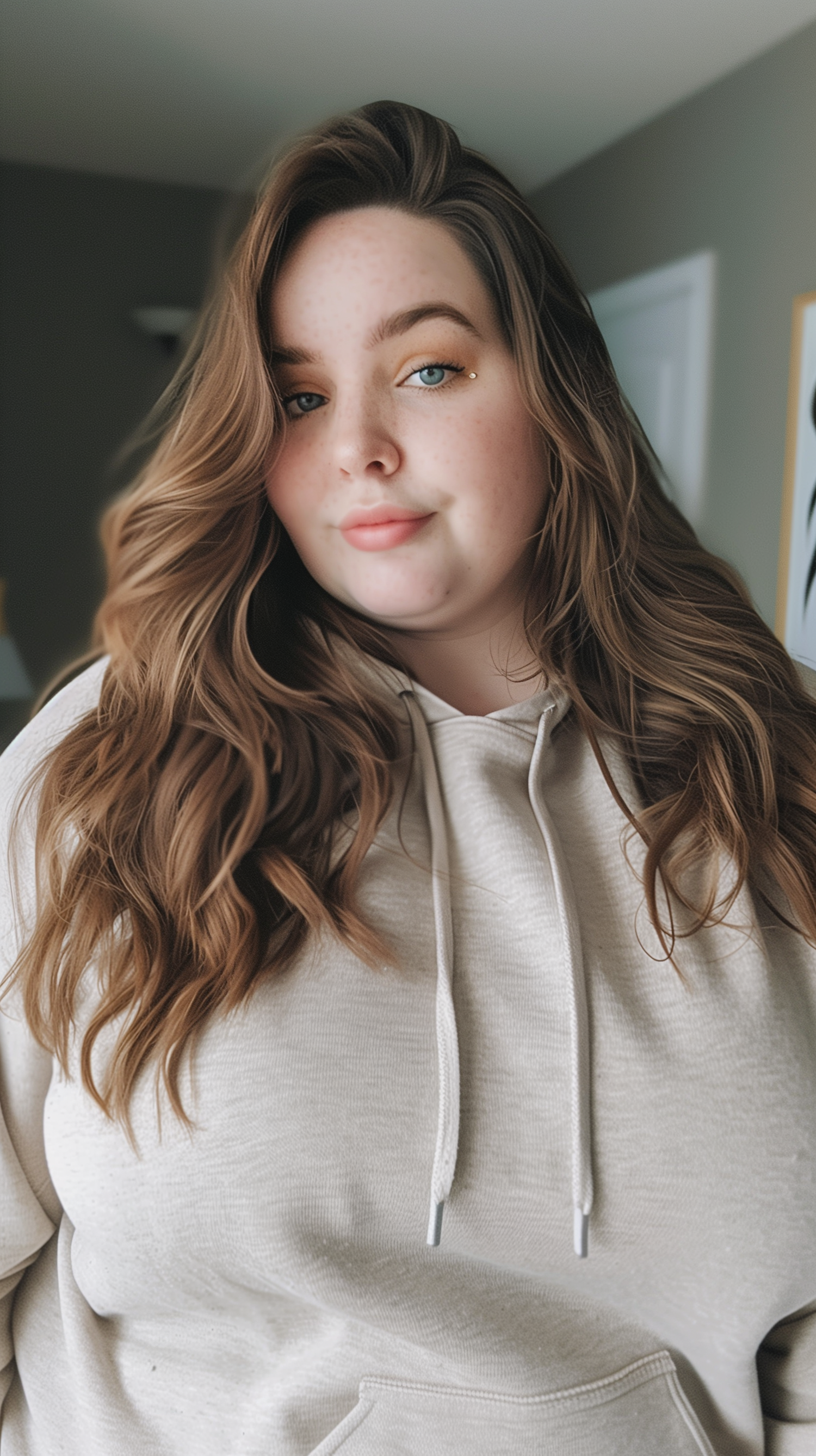 Serene Portrait of Young Woman