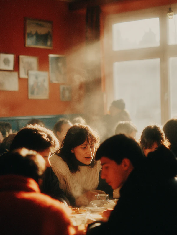 Cozy Indoor Gathering