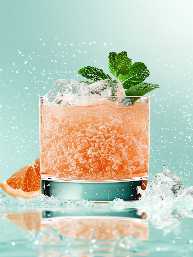 Refreshing Orange Cocktail