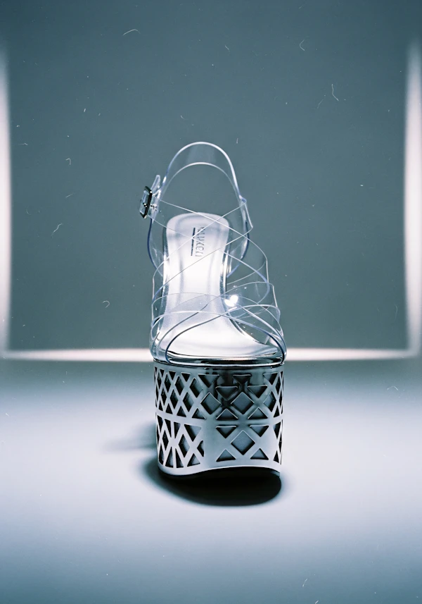 Modern High-Heeled Shoe