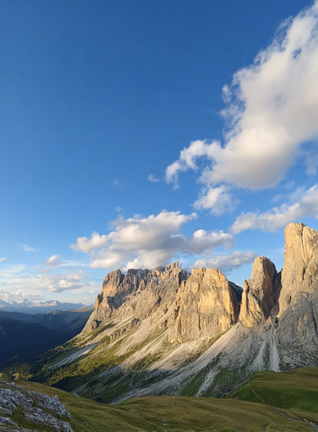Mountain Range Vista