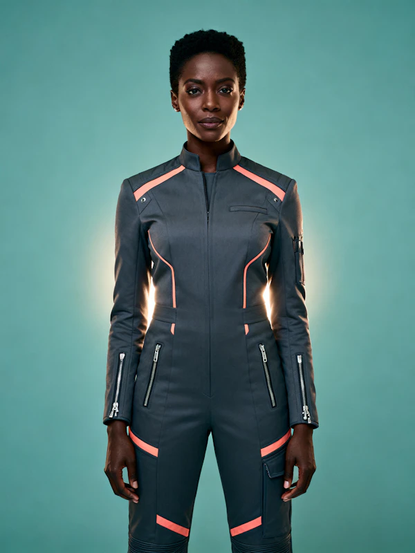 Futuristic Attire Portrait