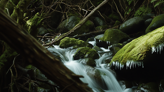 Serene Forest Stream