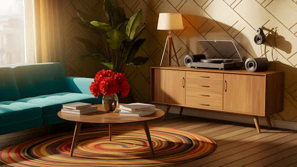 Mid-Century Living Room