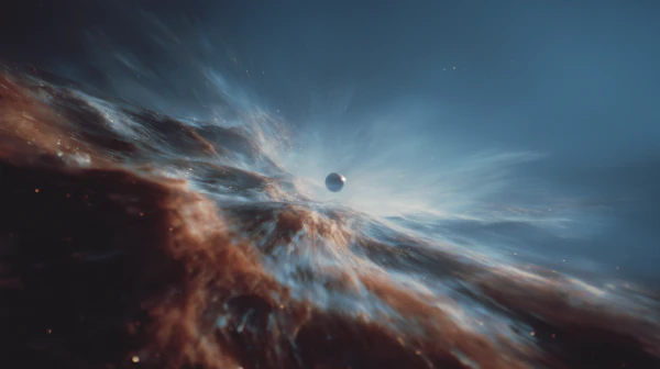 Cosmic Black Hole Scene