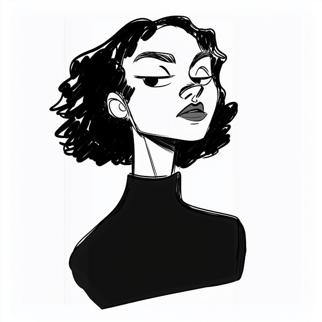 Stylized Portrait Illustration