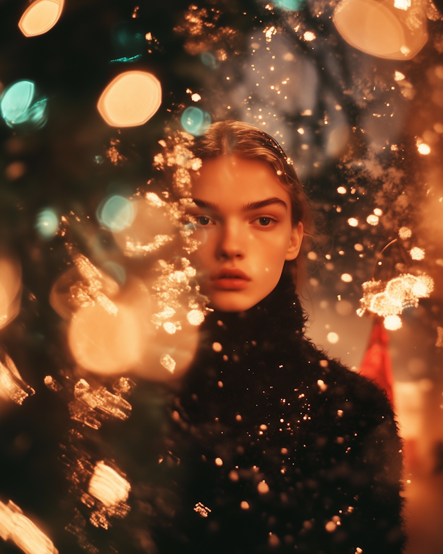 Ethereal Portrait of a Young Woman