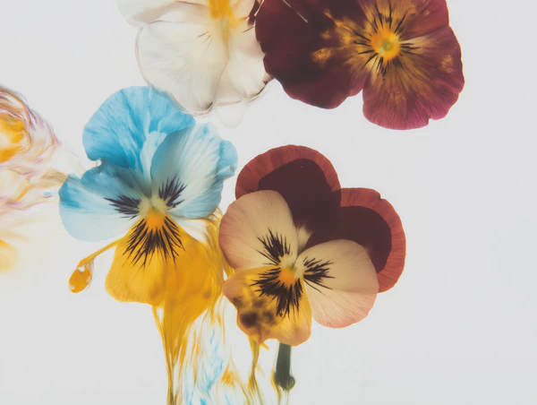 Dreamy Pansy Flowers