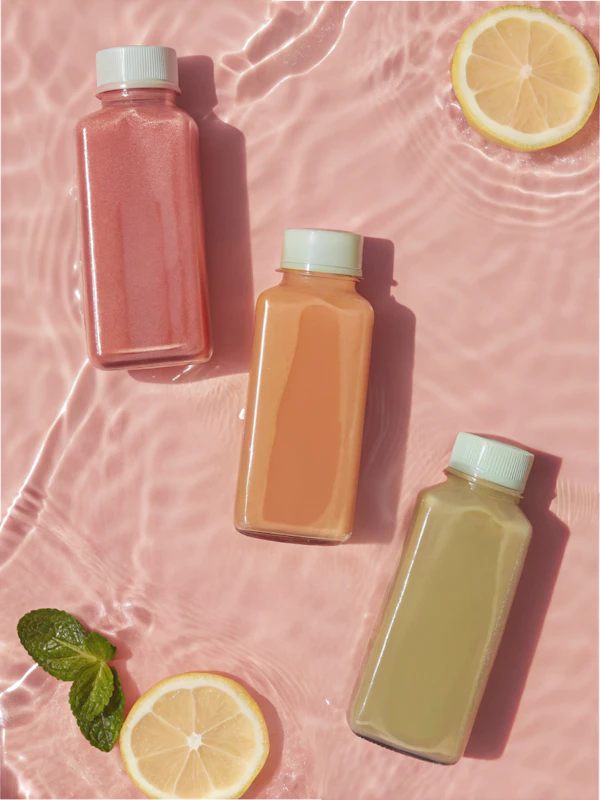 Colorful Bottles Display
