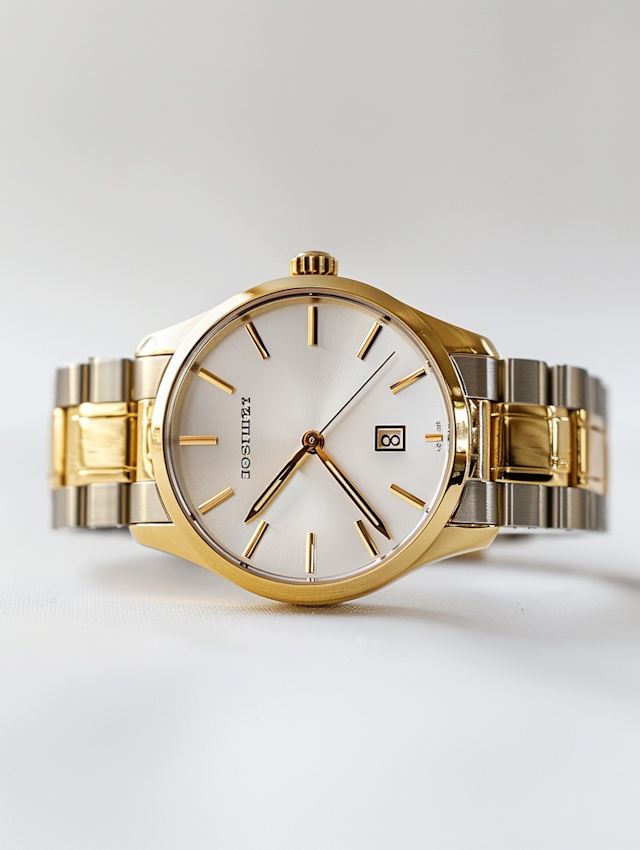 Luxurious Gold Wristwatch