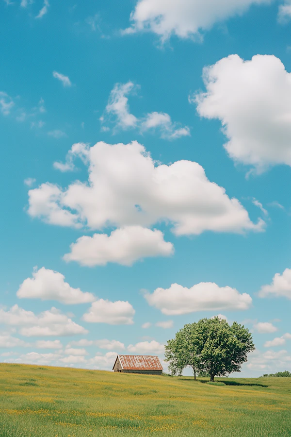 Serene Rural Landscape