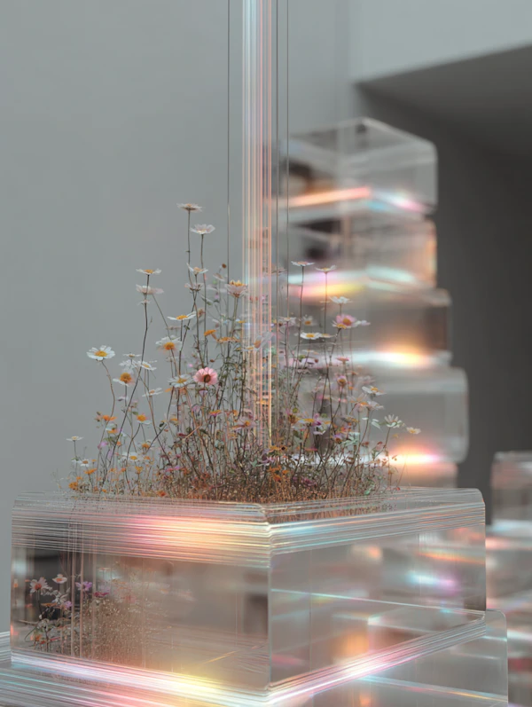 Prismatic Wildflower Display