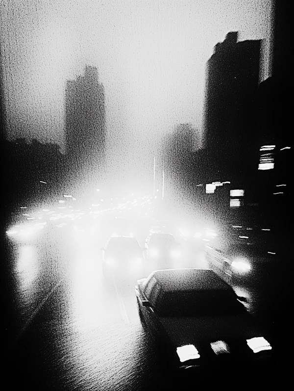 City Street at Night