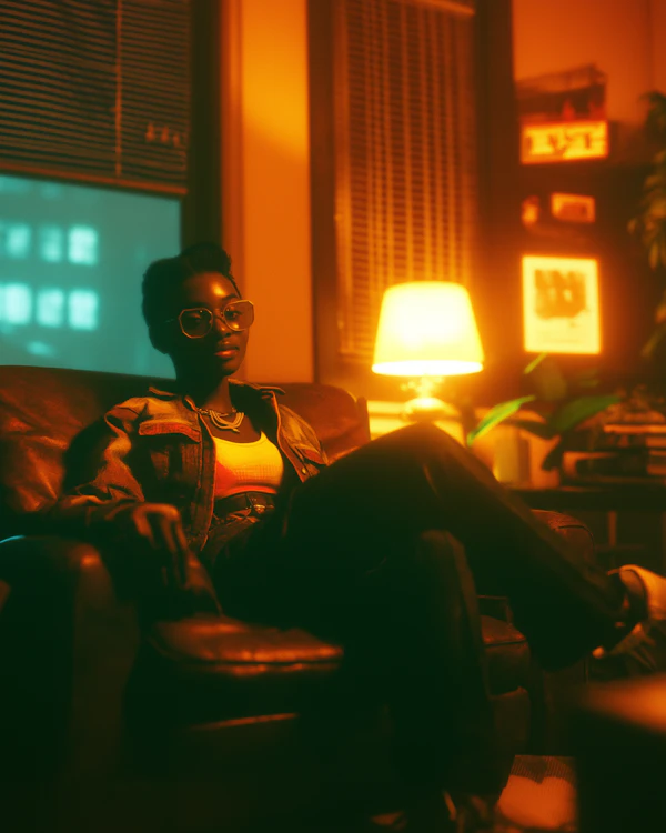 Cozy Retro Ambiance