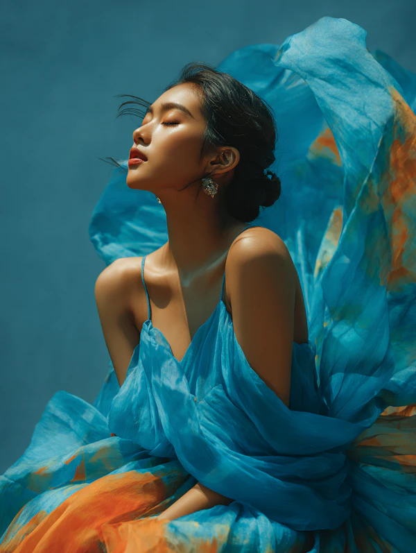 Serene Woman Portrait