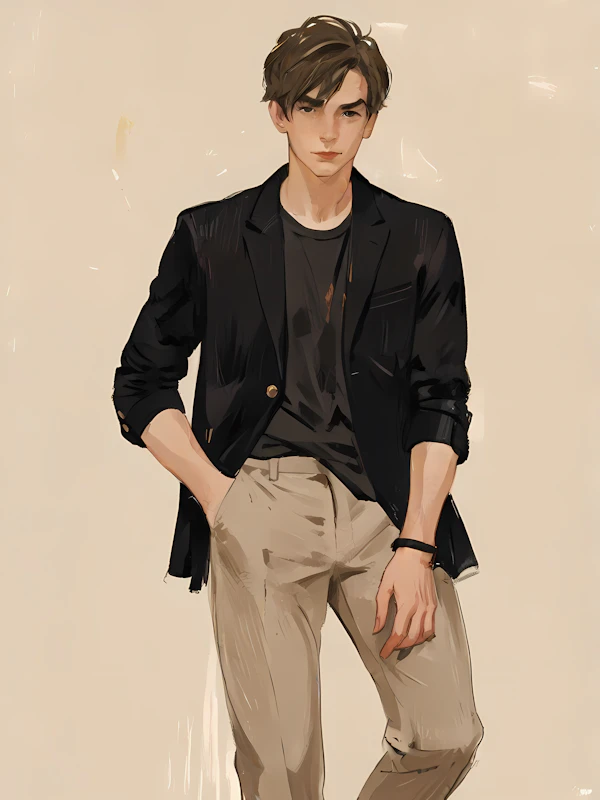 Stylish Portrait Art