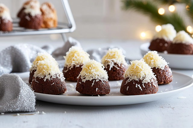 Chocolate Coconut Macaroons