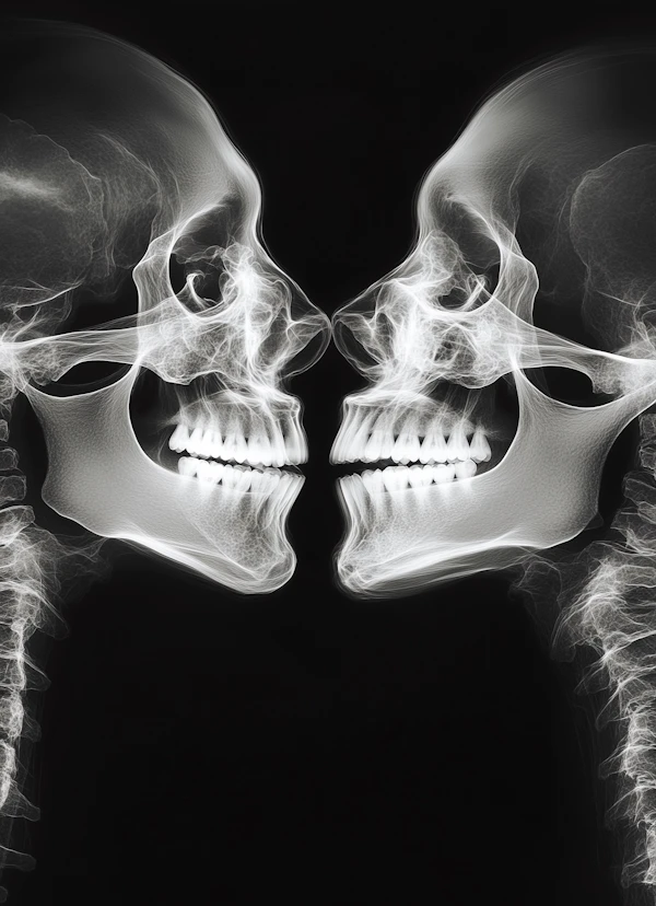 X-Ray Skull Art