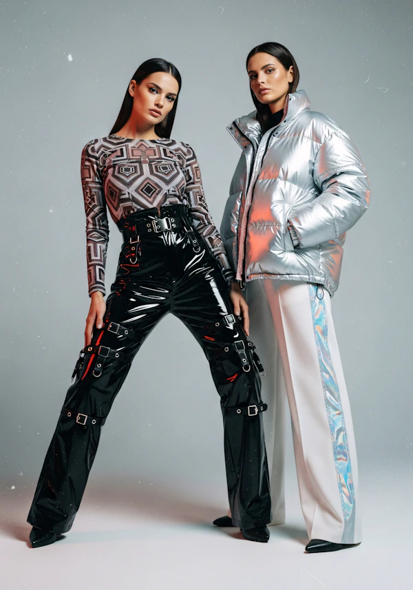 Avant-Garde Fashion Duo