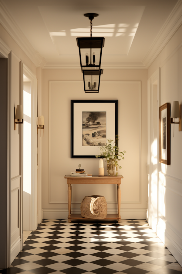 Elegant Tranquil Foyer