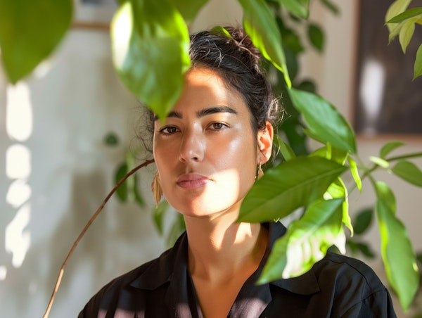 Serene Woman in Natural Light