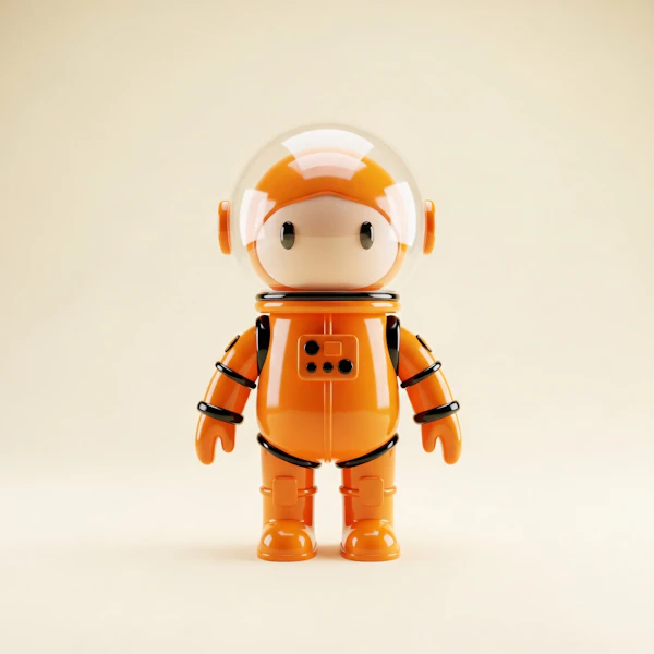 Cartoon Astronaut