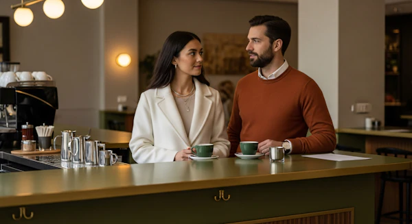Coffee Bar Conversation